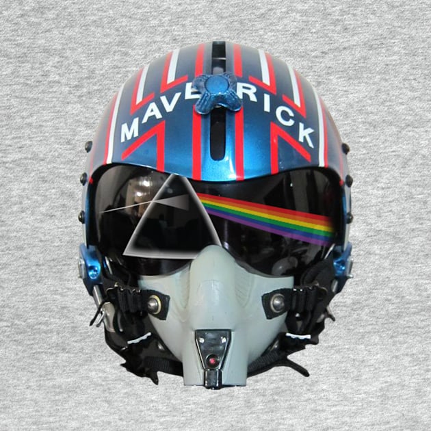 Dark Side Of The Maverick Helmet Top Gun by Rebus28